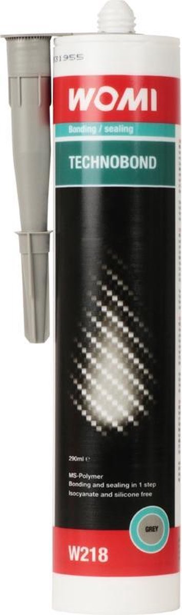 Technobond Womi elastische montagelijm - Grijs - 290ml