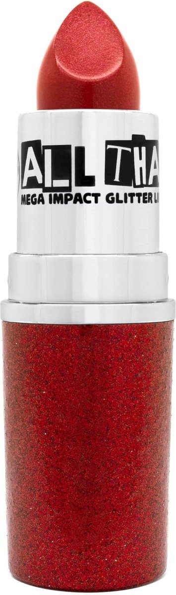 W7 All That Mega Impact Glitter Lipstick - Going Postal