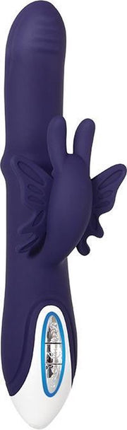 Evolved duo vibrator met bewegende ring