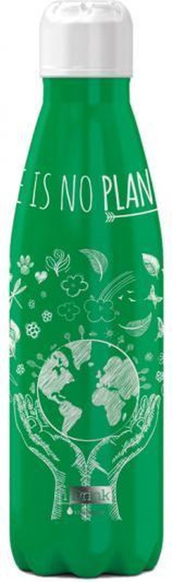 I-Drink Thermosfles Planet 500 Ml Rvs /Wit