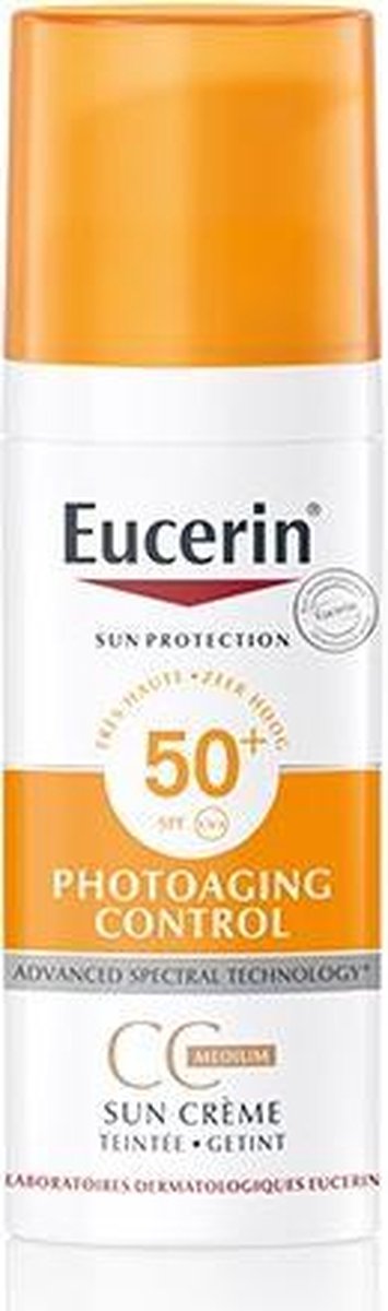 Eucerin SUN Zonnebrandcrème Getint CC Medium SPF 50+ - 50 ml
