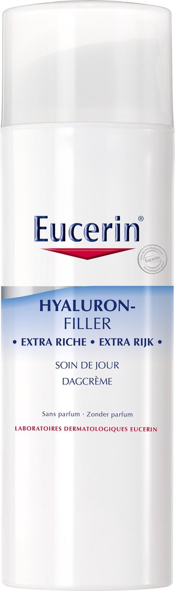 Eucerin Hyaluron-Filler Anti-Rimpel Urea Rijke textuur Dagcrème- 50 ml