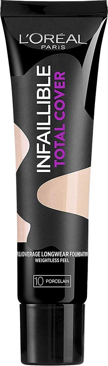 L'Oréal Infallible Total Cover Foundation - 10 Porcelain