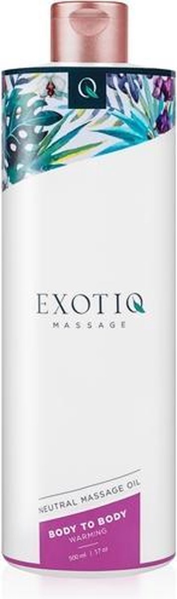 Exotiq Body To Body Massageolie - 500 ml- Warming