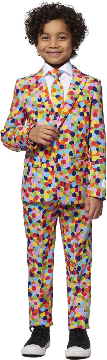 Opposuits Verkleedpak Confetteroni Jongens Polyester Maat 110-116