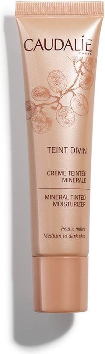 Caudalie - Teint Divin Mineral Tinted Moisturizer 30 ml - Medium/Dark