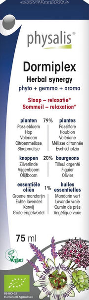 Physalis Vloeibaar Supplementen Dormiplex Herbal Synergy
