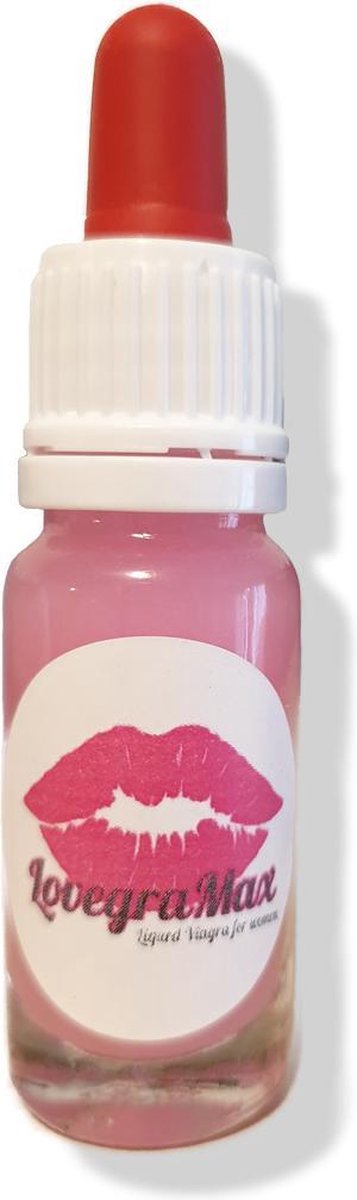 LovegraMax de natuurlijke vloeibare stimulatievloeistof voor vrouwen | 10ML per flesje | 1ML is 1 dosis