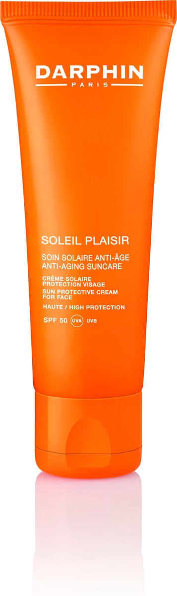 Trekt snel in en plakt niet - Darphin Soleil Plaisir Face Zonnebrand SPF 50