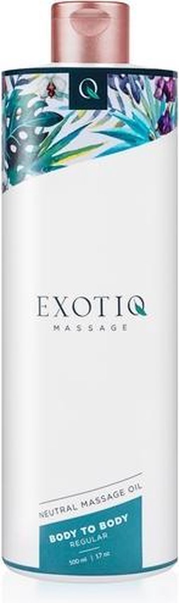 Exotiq Body To Body Oil - 500 ml | Olie | Geuren | Erotische | Erotisch | Massage | Body to Body | Therme | Glijmiddel | Set | Seks | Mannen | Vrouwen | Valentijn