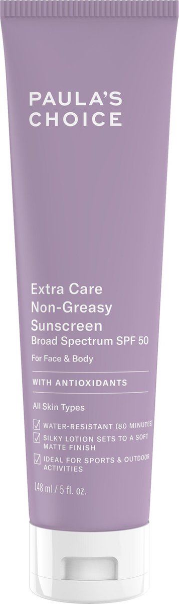 Paula's Choice Zonnebrandcrème SPF 50 - voor Gezicht & Lichaam - 148 ml