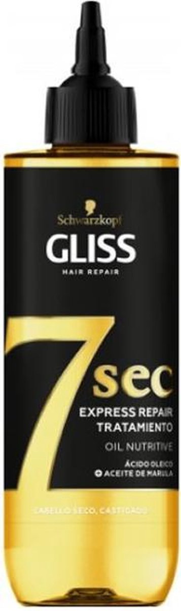Gliss 7 Sec Express Repair Treatment Oil Nutritive 200 Ml