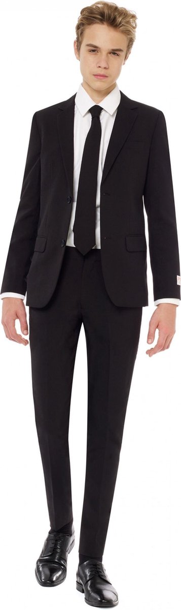 Opposuits Verkleedpak Black Knight Jongens Polyester Zwart Mt 146-152