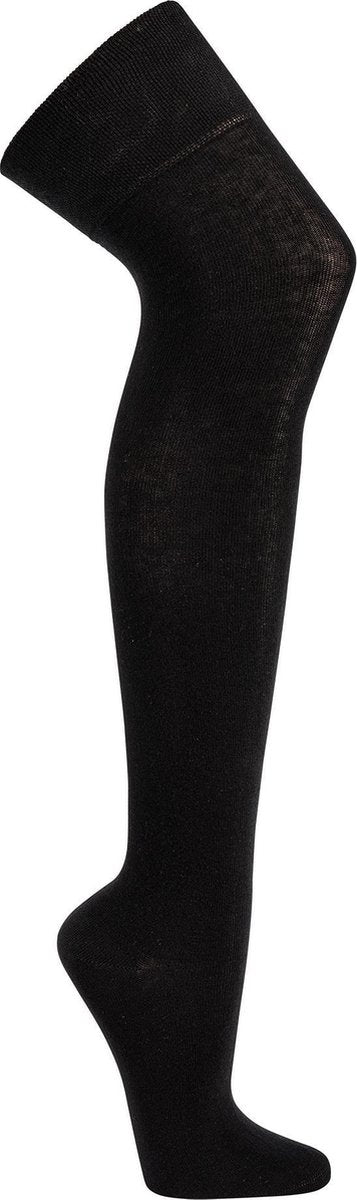 Topsocks overknee sokken kleur: zwart maat: 36-42
