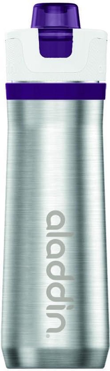 Aladdin Active Drinkbeker - RVS - 600 ml - Paars