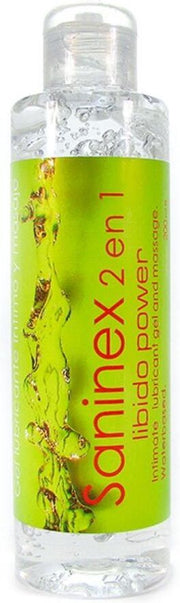 SANINEX 2 IN 1 LUBRICANT LIBIDO POWER 200 ML