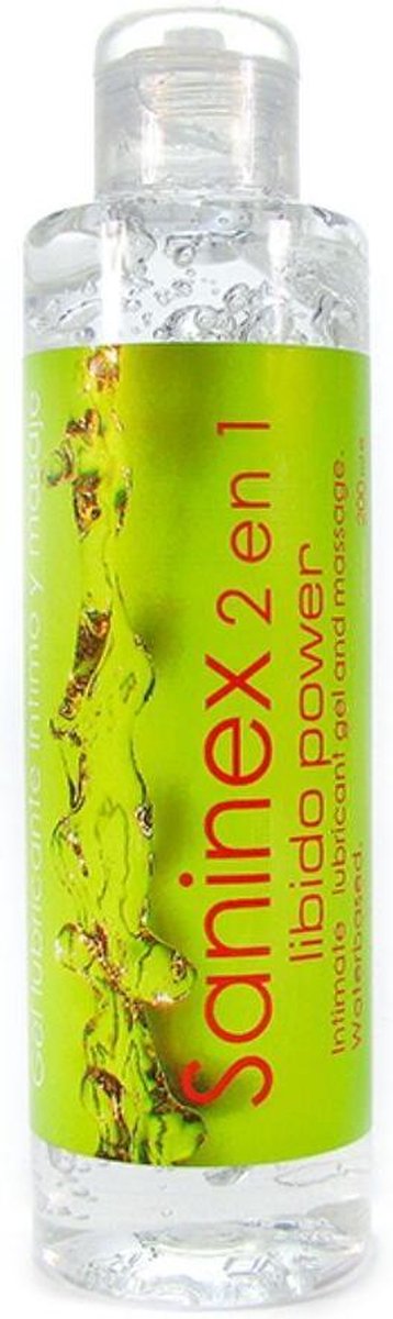 SANINEX 2 IN 1 LUBRICANT LIBIDO POWER 200 ML