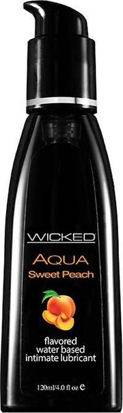 Wicked - Aqua glijmiddel perzik smaak 120 ml  - 120ml