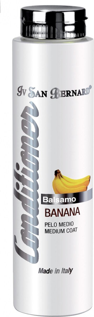I.s.b. Vachtconditioner Banana Plus Medium Coat 1000 Ml Wit