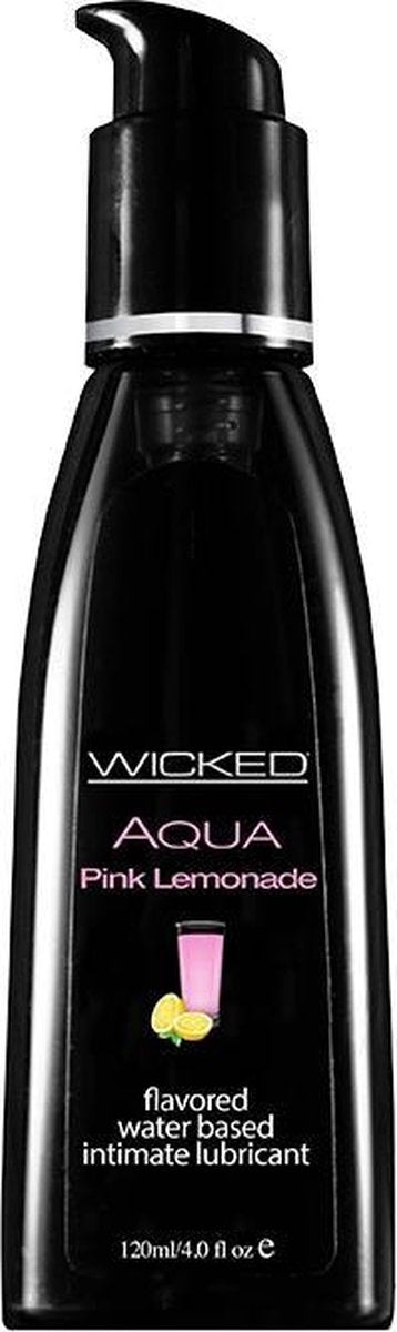 Wicked - Aqua glijmiddel zoete citroenlimonade smaak 120 ml  - 120ml