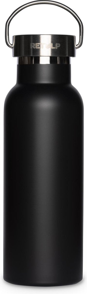 Retulp UrbanT – Thermosfles – 500ML – Night Black - Thermosbeker Zwart
