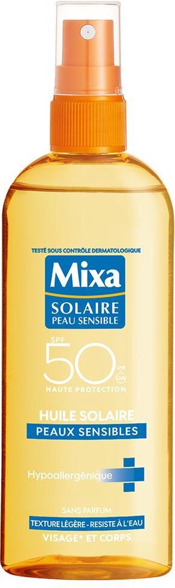 MIXA SOLAIRE PEAU SENSIBLES 50+
