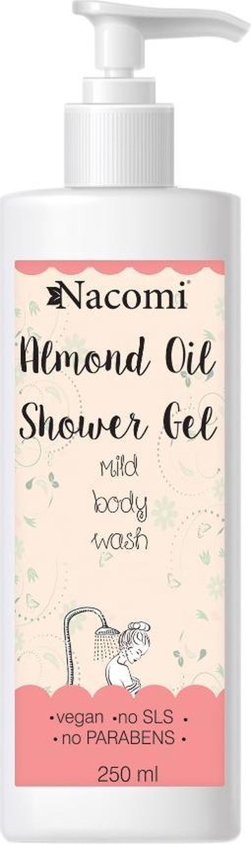 Nacomi - Almond Oil Shower Gel Gel Under Sweet Almonds 250Ml Oil