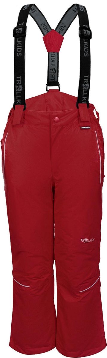 Trollkids Wintersportbroek - Maat 164  - Unisex - rood