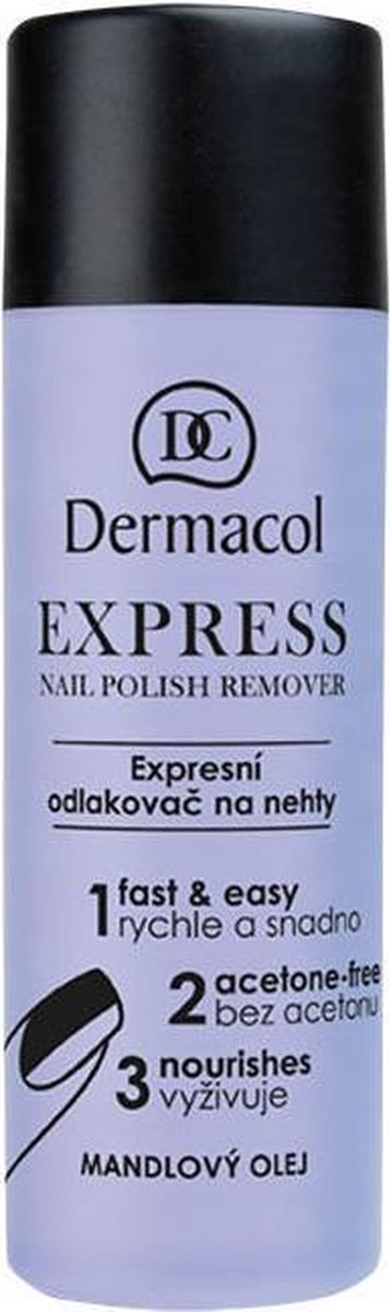 Dermacol - Express Nail Polish Remover Express nail polish remover - 120ml