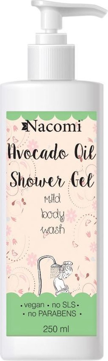 Nacomi Avocado Oil Shower Gel 250ml.