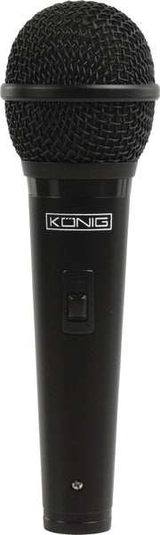 Wired Microphone 6.35 mm -72 dB Black