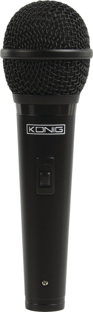 Wired Microphone 6.35 mm -72 dB Black