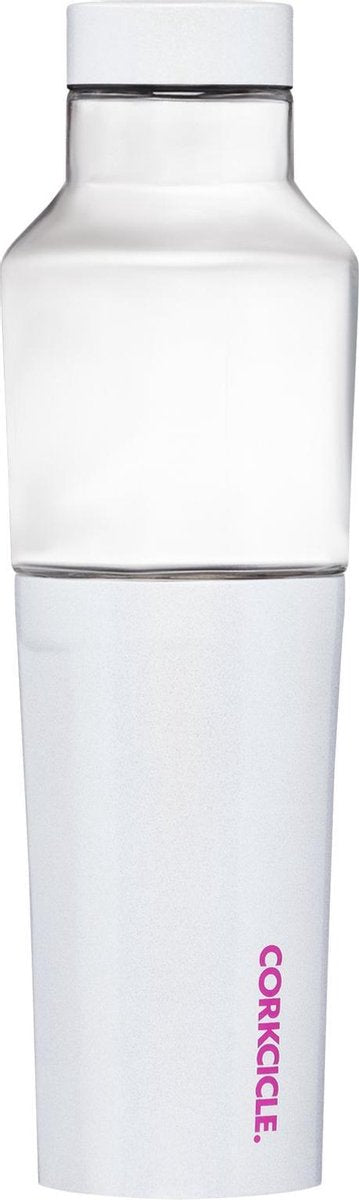 Corkcicle 600ml Hybrid Canteen 20oz - Unicorn Magic - gemaakt van zowel glas als Roestvrij staal