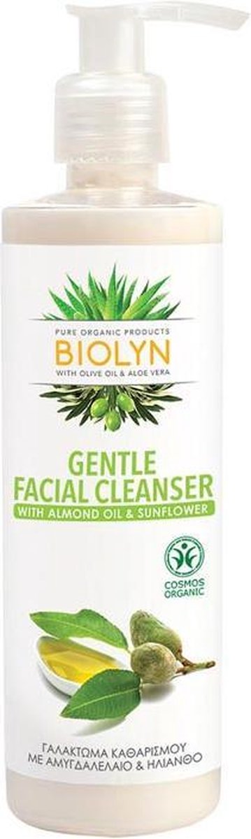 Biologische reinigingsmelk - reinigt in alle zachtheid - Verwijdert make-up -  Make-up remover - Gezichtsreiniger - Gezicht en rond de Ogen