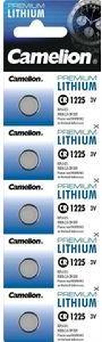 Camelion Lithium knoopcel CR1225 (5 stuks)