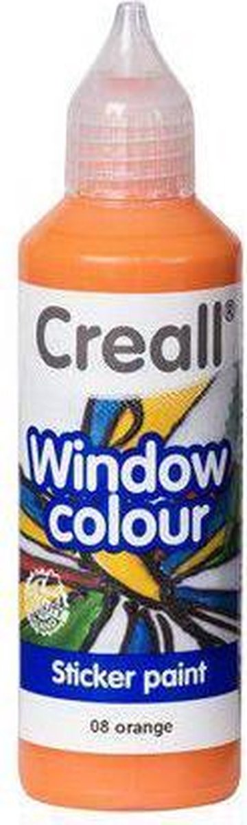 Creall Glass - glasstickerverf oranje 1 FL - 80 ML 20508