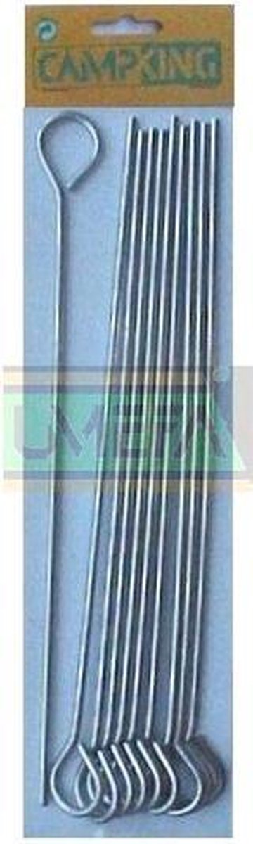 Campking Grondpen Gesloten Oog - 30 cm - 10 Stuks