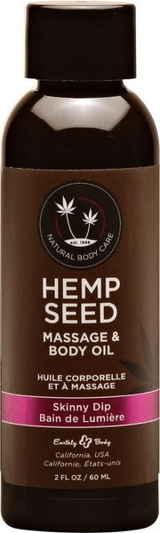 Skinny Dip Massage Oil with Vanilla Cotton Candy Scent - 2oz / 6 - Massage Oils