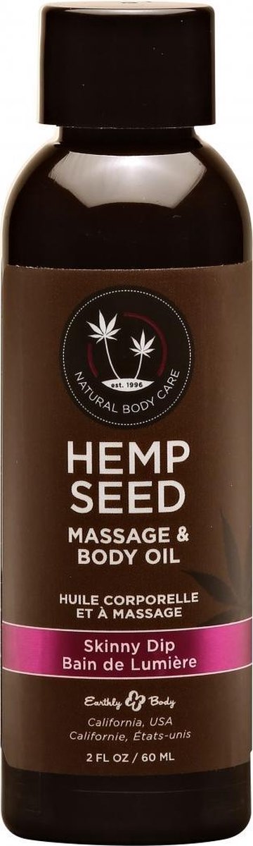 Skinny Dip Massage Oil with Vanilla Cotton Candy Scent - 2oz / 6 - Massage Oils