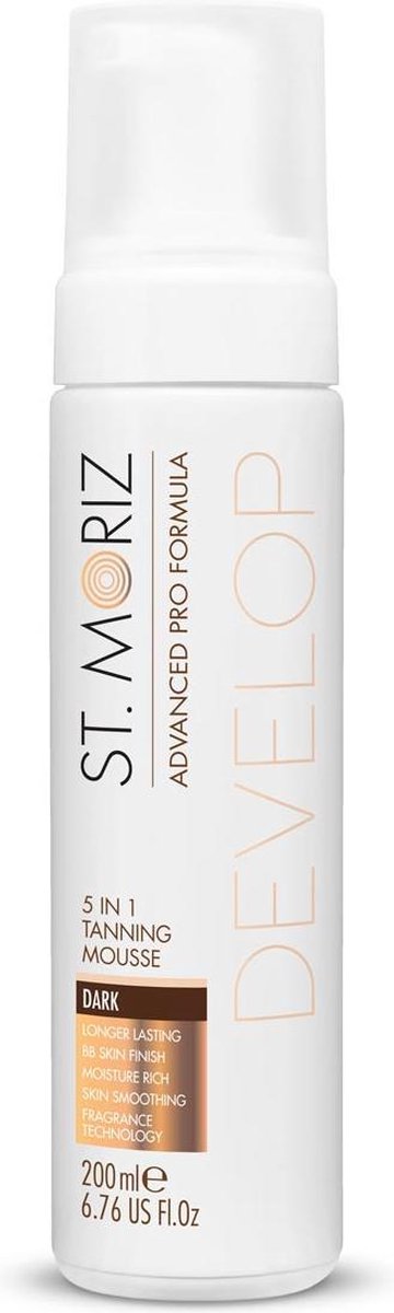 St. Moriz Advanced Pro Formula 5in1 Tanning Mousse #dark 200 Ml