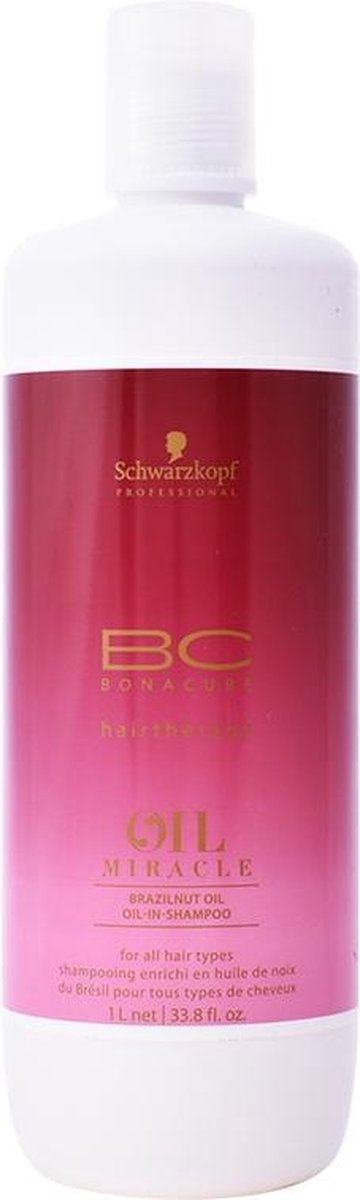 MULTI BUNDEL 5 stuks Schwarzkopf Bc Oil Miracle Brazilnut Oil Shampoo 1000ml