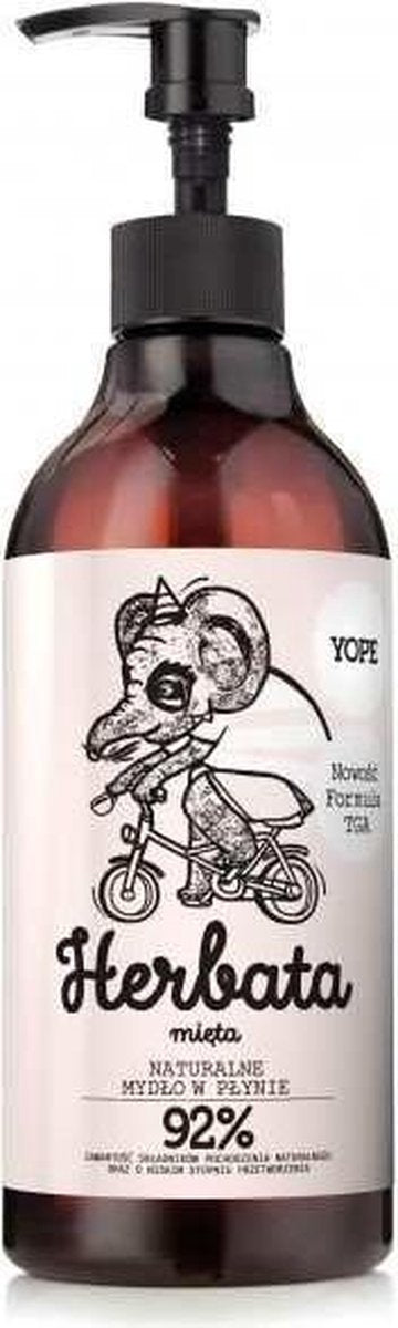 Yope - Refreshing Liquid Soap Refreshing Green Tea & Mint Liquid Soap