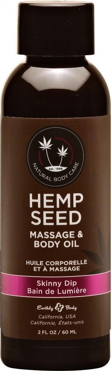 Skinny Dip Massage Oil with Vanilla Cotton Candy Scent - 2oz / 6 - Massage Oils -