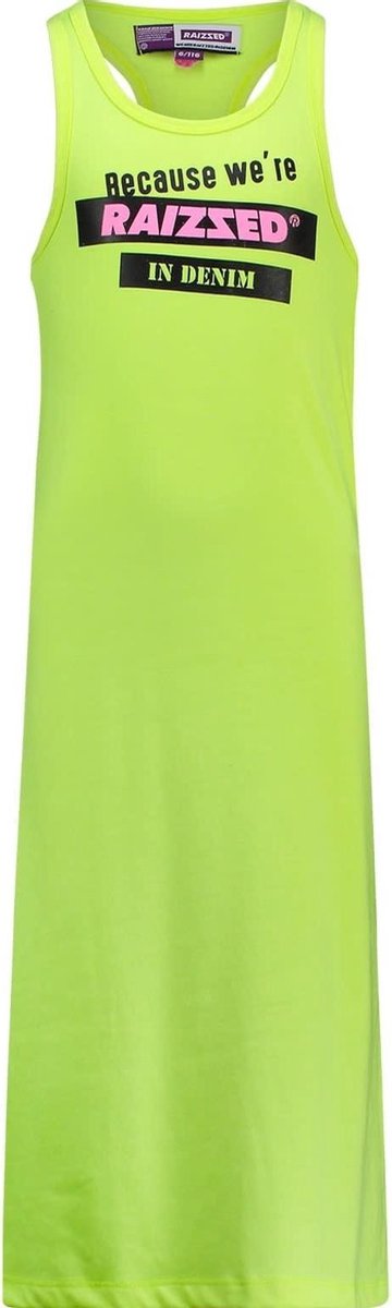 Raizzed meisjes maximdress Minisota Sparkle Lime