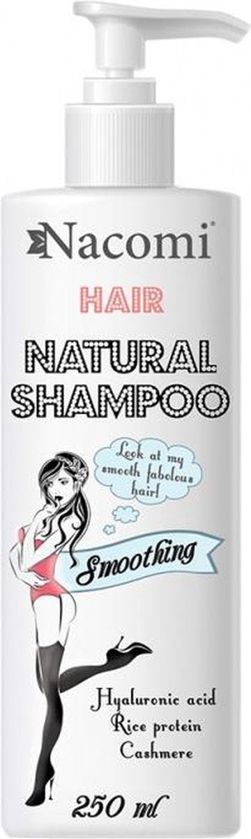 Nacomi - Hair Natural Shampoo Smoothing Smoothing And Moisturizing Hair Shampoo 250Ml