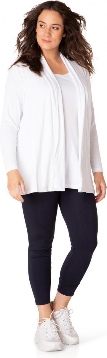 YESTA April Short Vest - White - maat 5(58/60)