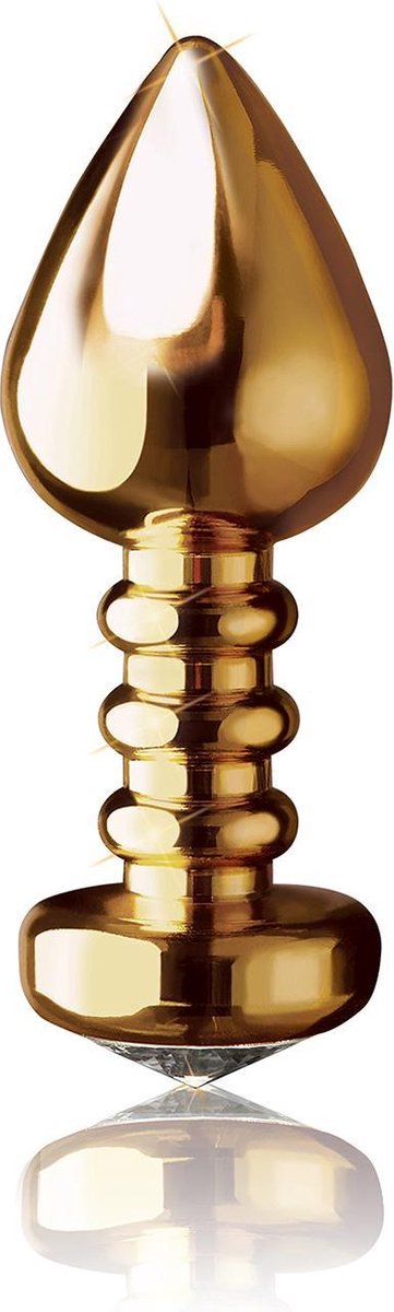 Pipedream Fetish Fantasy Gold Buttplug/anaaldildo Large Luv Plug goud - 4