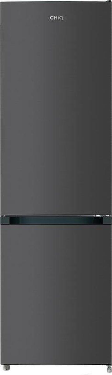 CHiQ FBM250NE42 - Koel-vriescombinatie - 250 Liter (180 + 70) - Donker RVS - Omkeerbare deuren
