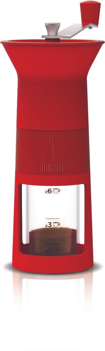 Bialetti Bonenmaler - handmatig - rood