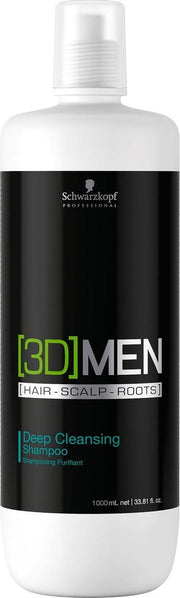 Schwarzkopf 3d Mension Care Deep Cleansing Shampoo-1000 ml -  vrouwen - Voor